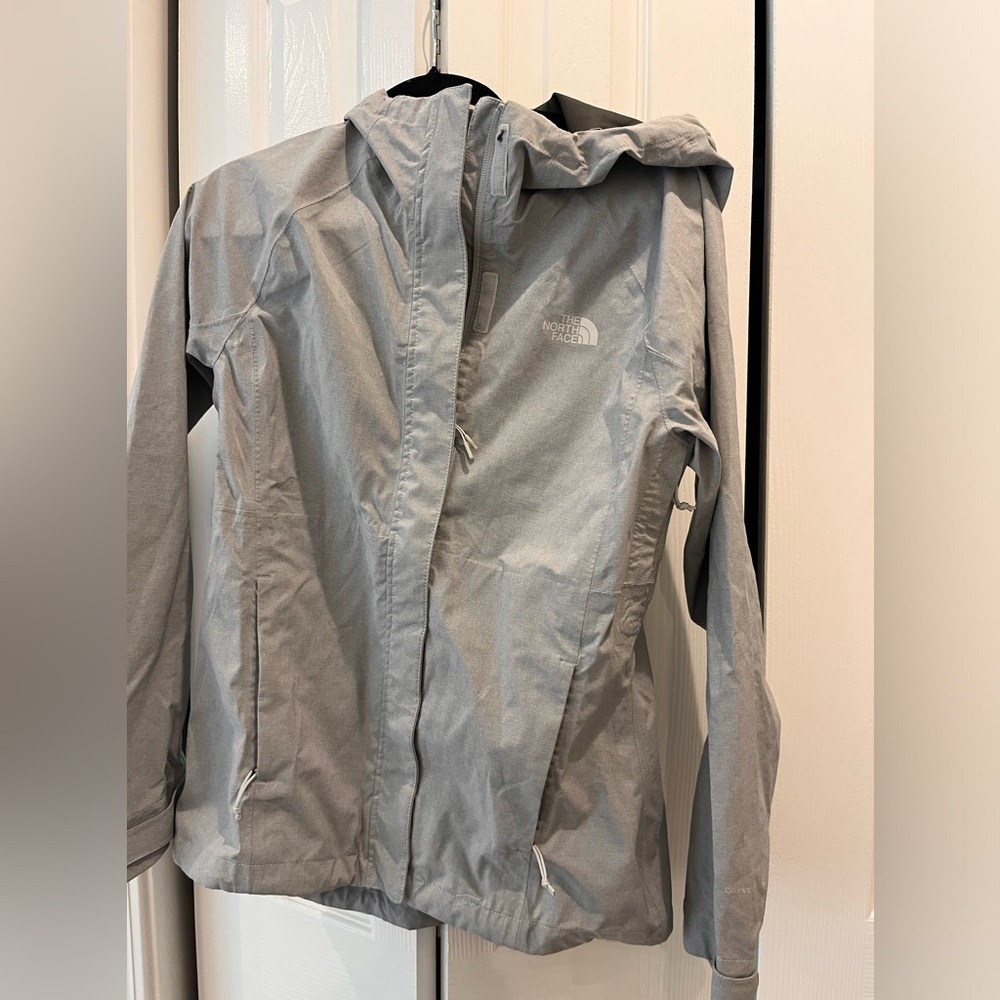 North face rain jacket with hood